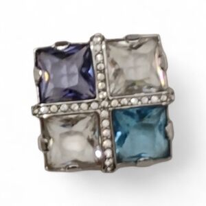 Signed Swarovski Vintage Crystal Brooch